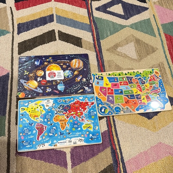 QUOKKA Wooden Puzzles for Kids – Educational Wood Puzzles NEW - Picture 6 of 11